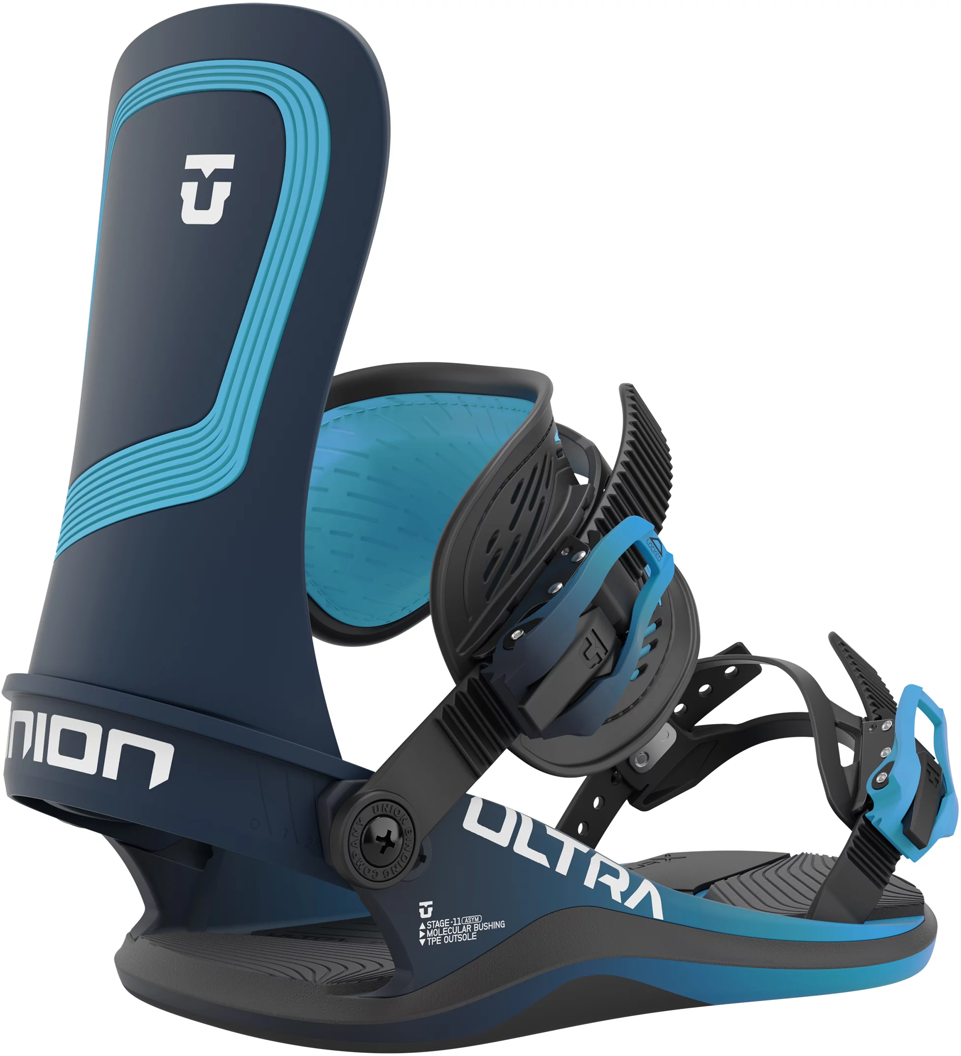 Union Ultra Snowboard Bindings (Closeout) 2023 - aqua blue | Tactics