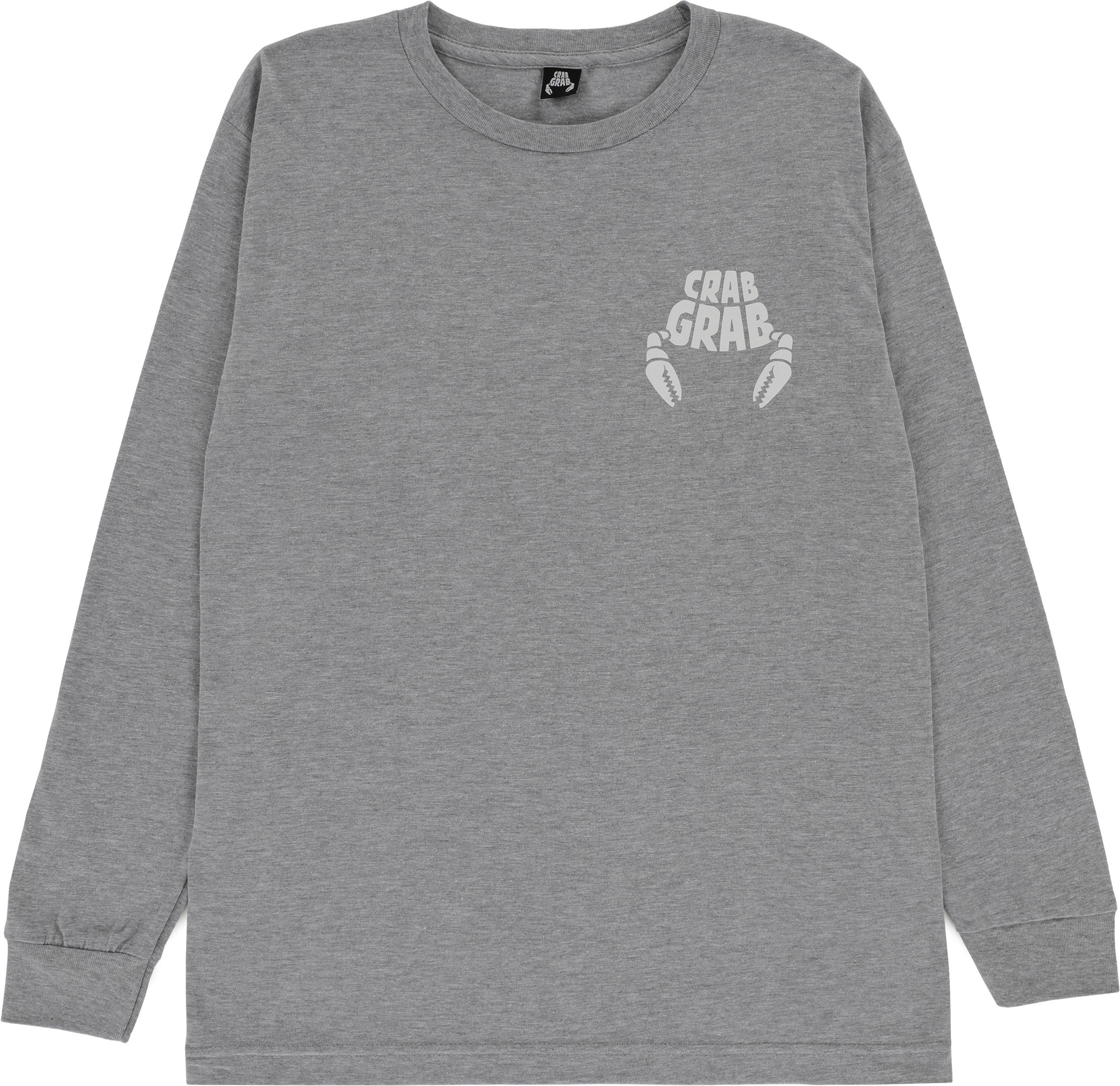 Crab Grab Classic L/S T-Shirt - grey heather | Tactics