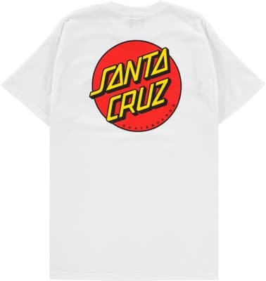 Youth - Santa Cruz Classic Red Dot T-shirt (White)