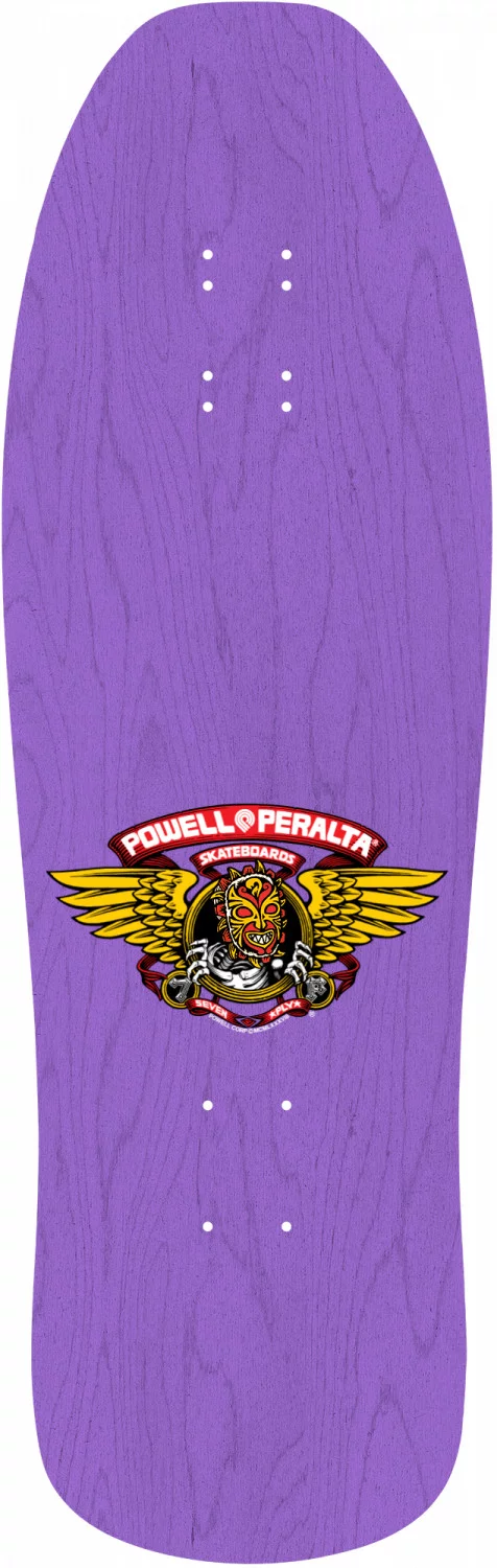 Powell Peralta Nicky Guerrero Mask 10.0 Skateboard Deck - purple