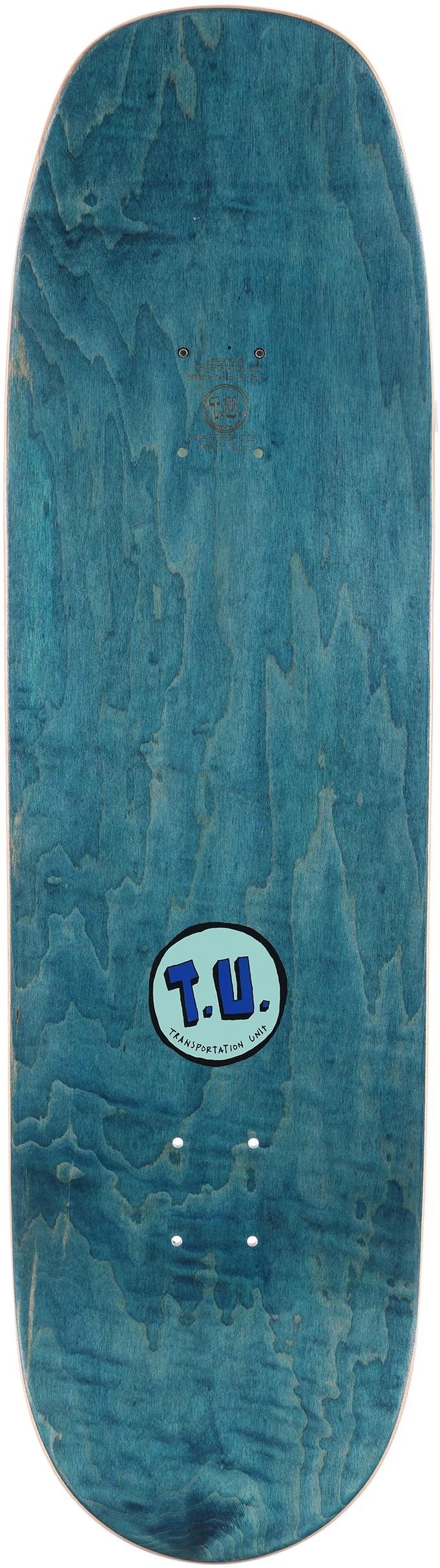 Transportation Unit Breath 9.125 Skateboard Deck - blue | Tactics