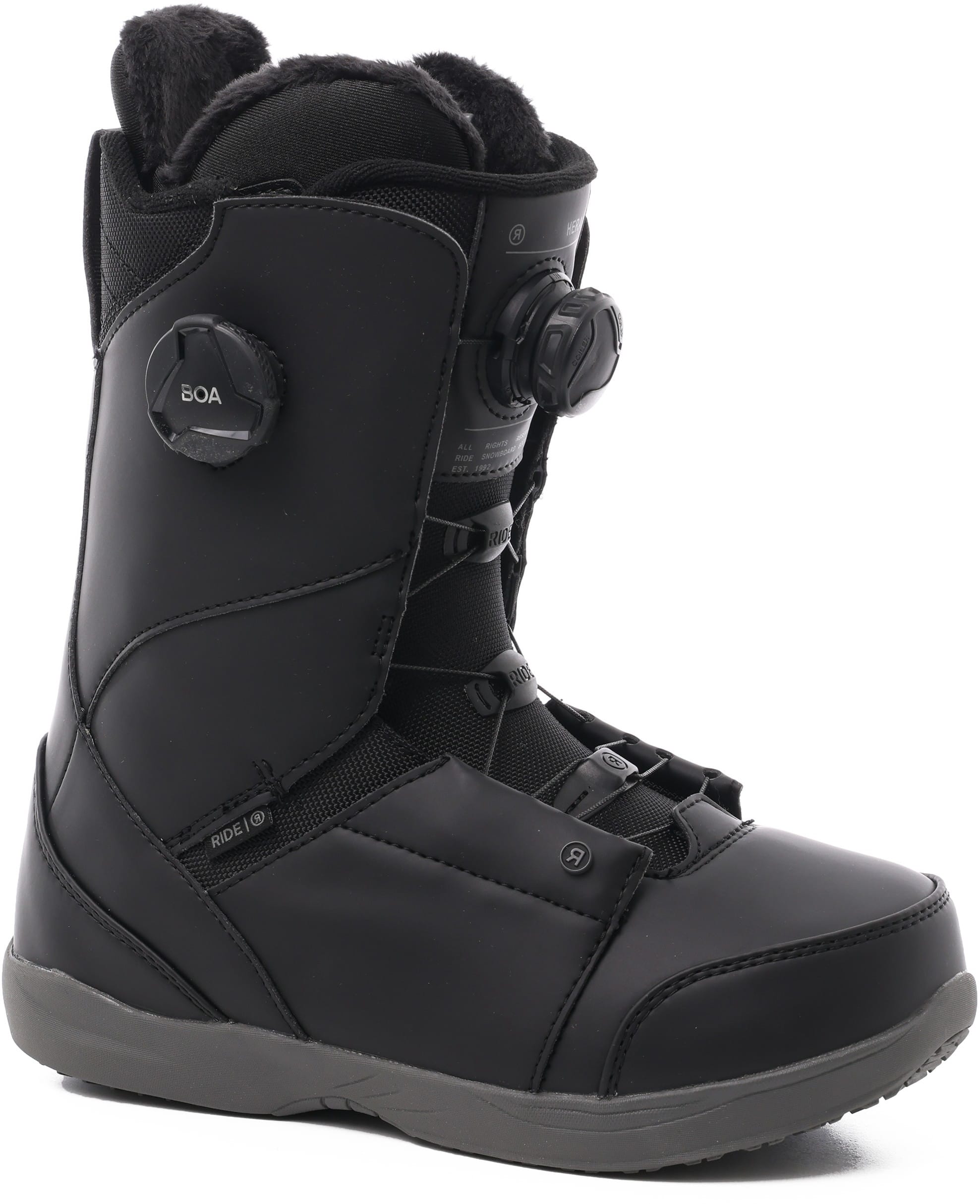 Ride Women's Hera Snowboard Boots (2023 Closeout) - black | Tactics