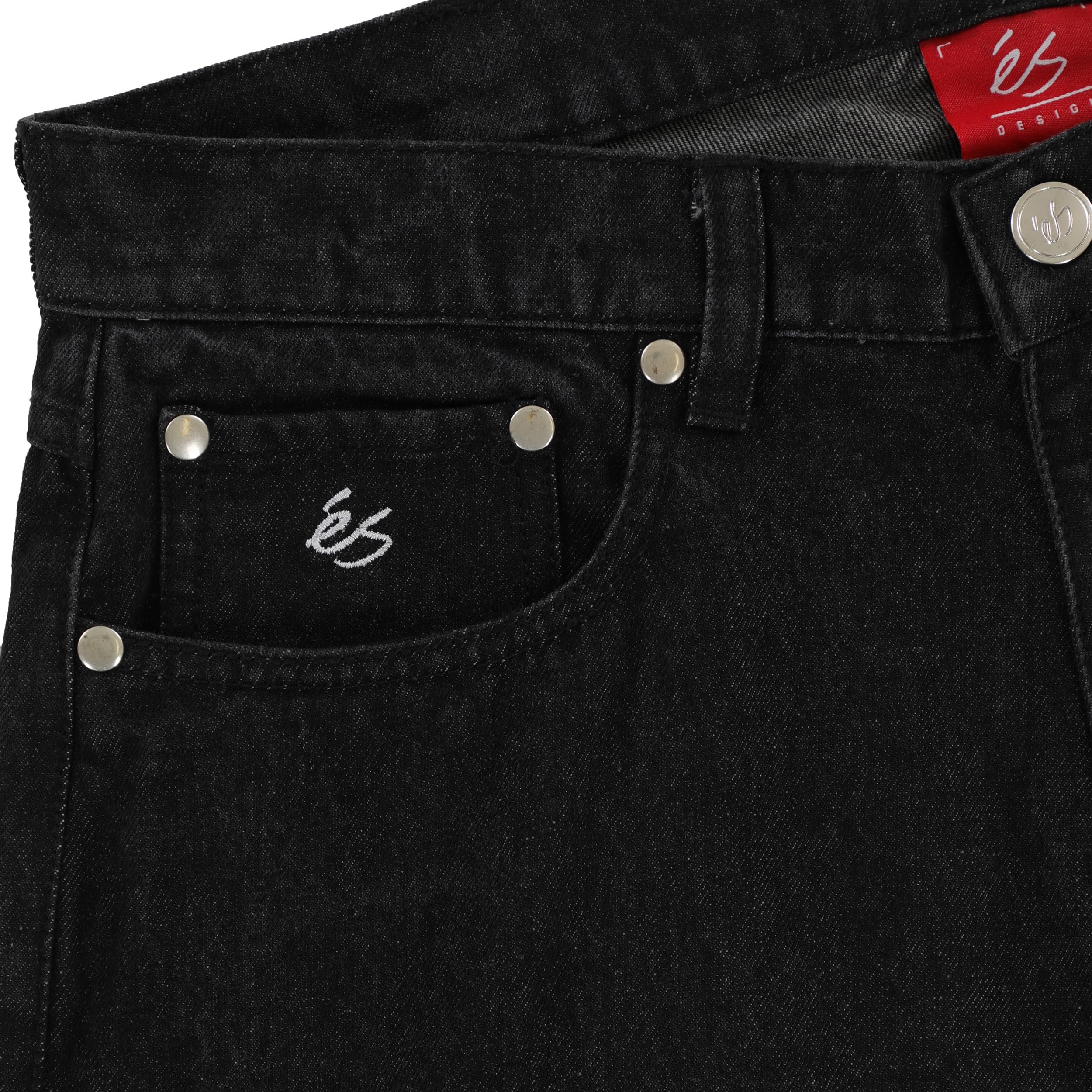 eS Baggy Denim Jeans - black wash | Tactics