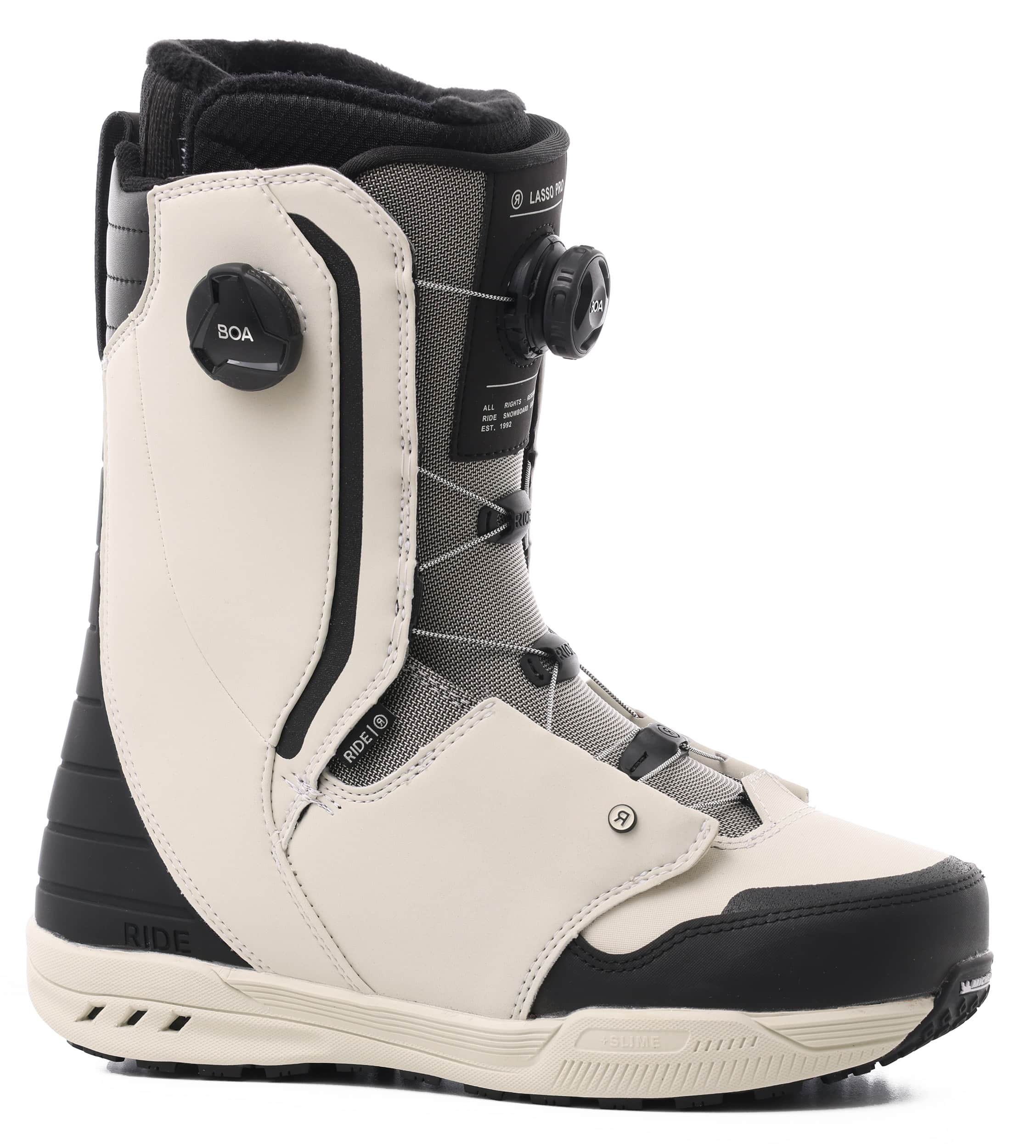Ride Lasso Pro Snowboard Boots 2023 bone Free Shipping Tactics