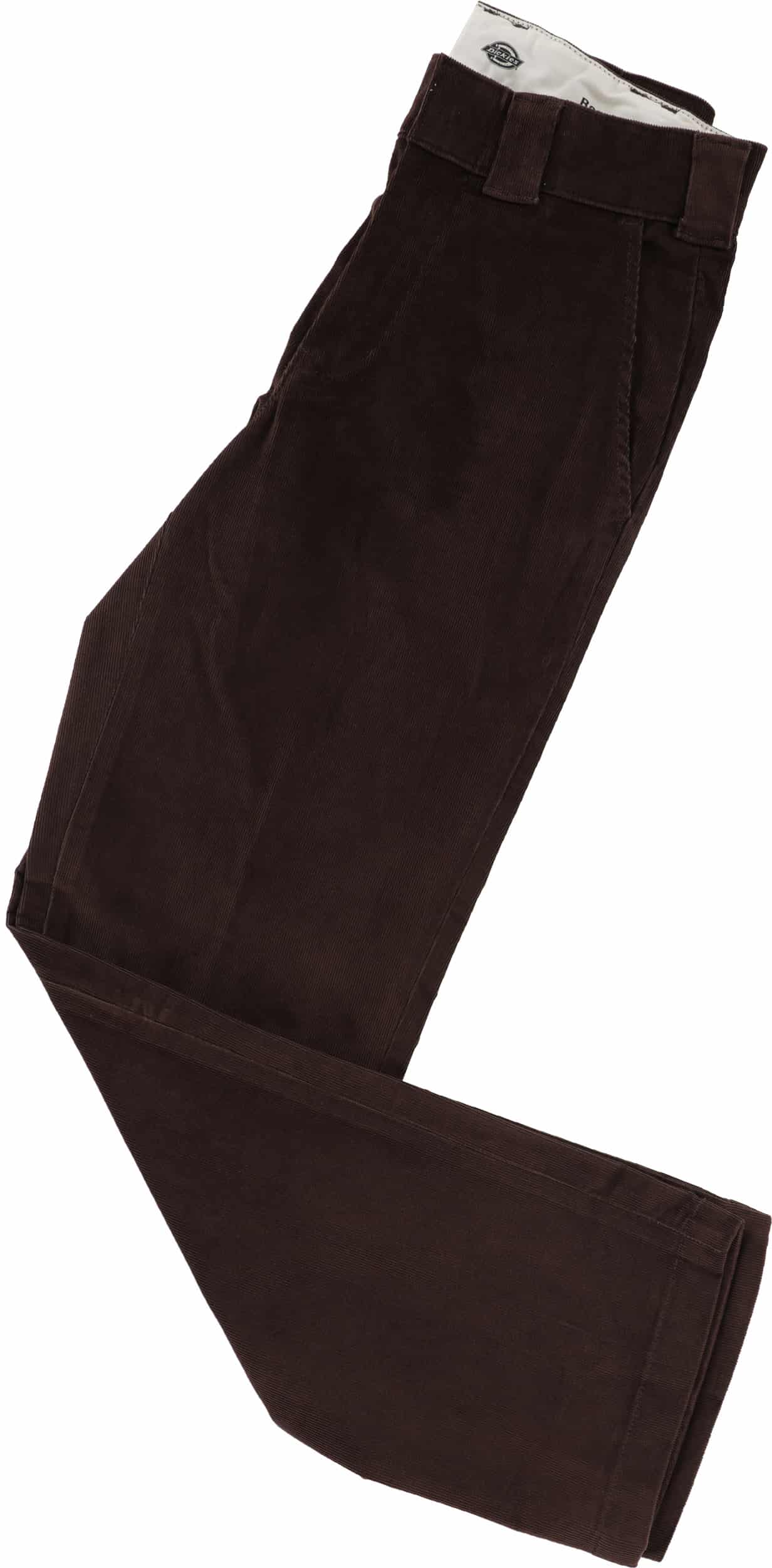 Dickies Flat Front Corduroy Pants - chocolate brown | Tactics