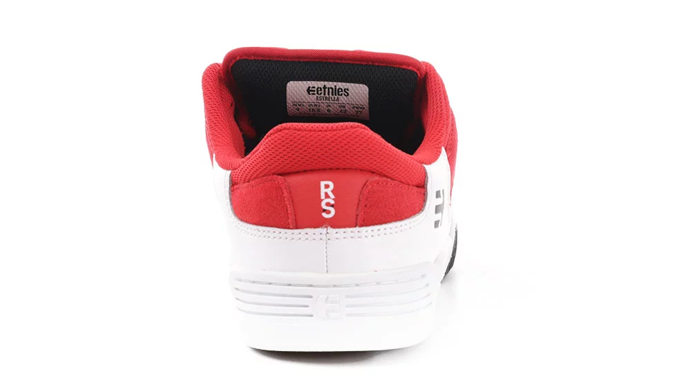 Etnies Estrella Skate Shoes - red/white