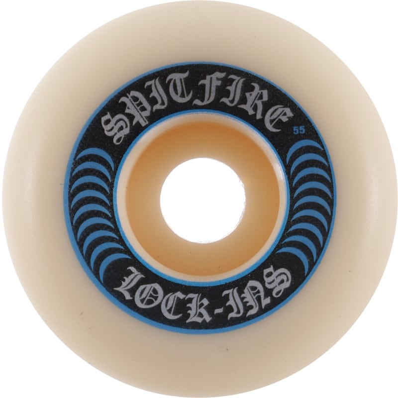 Spitfire Formula Four Lock-ins Skateboard Wheels - Natural (99d) 