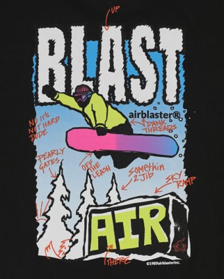 Airblaster Style Correct T Shirt black Tactics