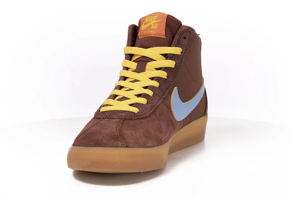 Nike SB Bruin High PRM Skate Shoes - (why so sad) light chocolate