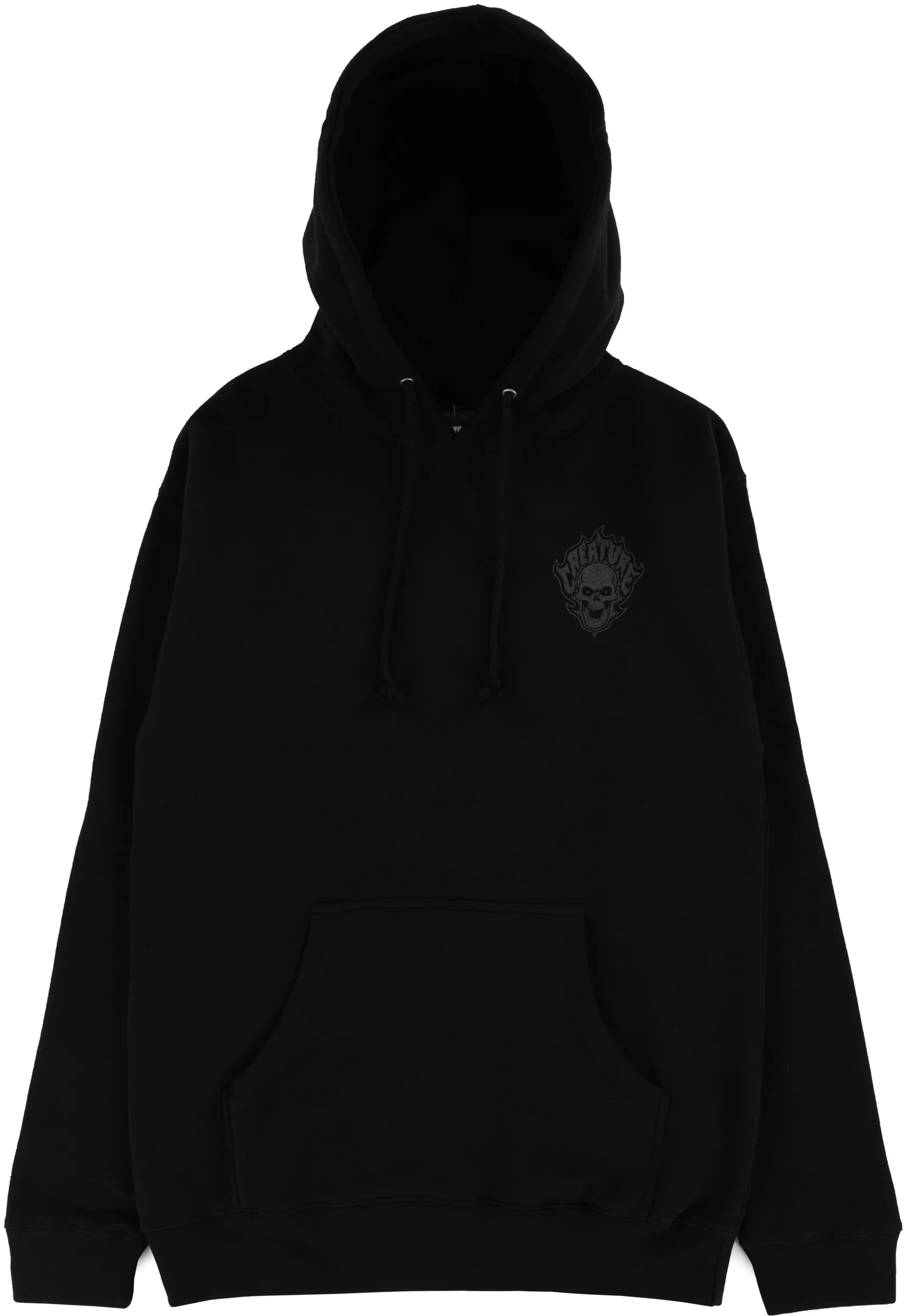 Creature Bonehead Flame Hoodie - black | Tactics