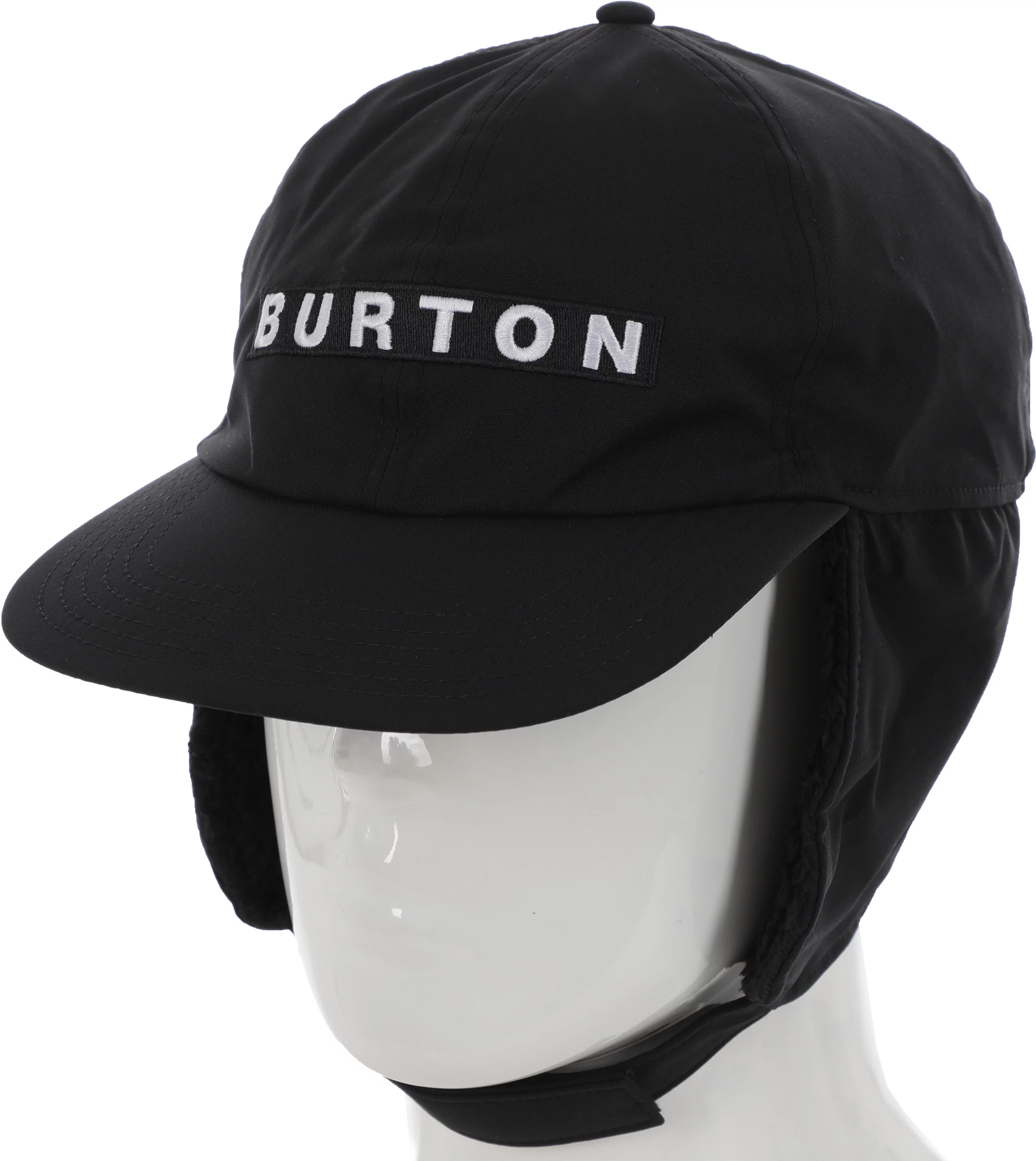 Burton Lunchlap Earflap Fleece Hat - true black | Tactics
