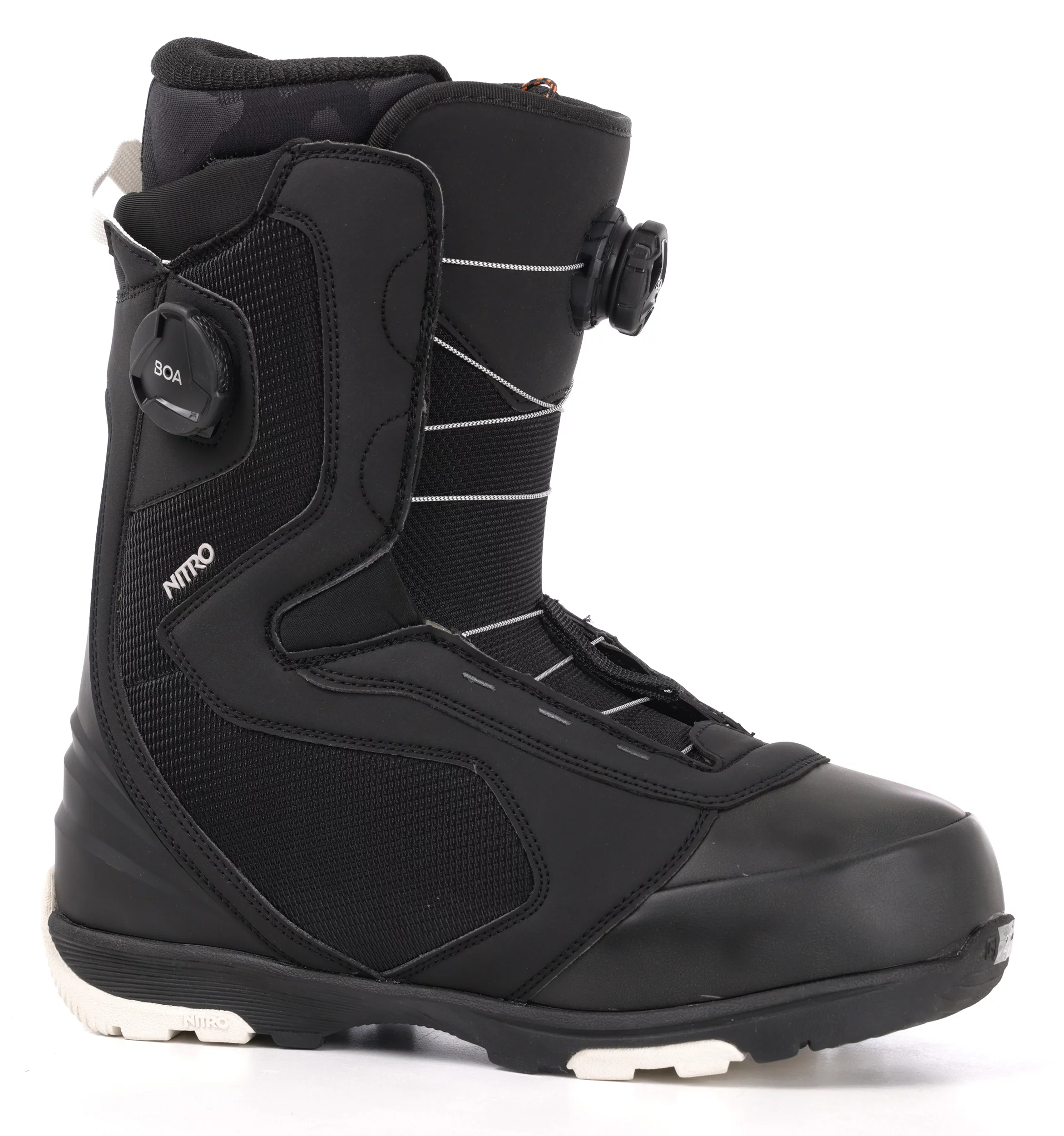 Nitro Club Boa Snowboard Boots 2023 - black/white | Tactics