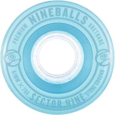 Sector 9 61mm Nineballs Longboard Wheels - blue (78a) - view large