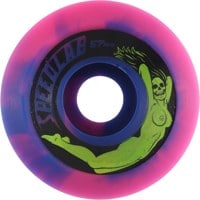 Speedlab Bombshells Skateboard Wheels - blue/pink swirl