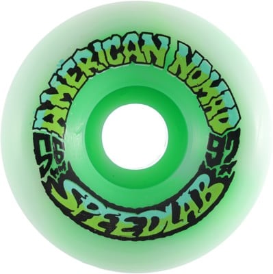 Speedlab Nomads Skateboard Wheels - natural/green swirl (97a) - view large