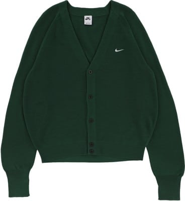 Verkeerd pols Toezicht houden Nike SB Cardigan Sweater - gorge green/white - Free Shipping | Tactics