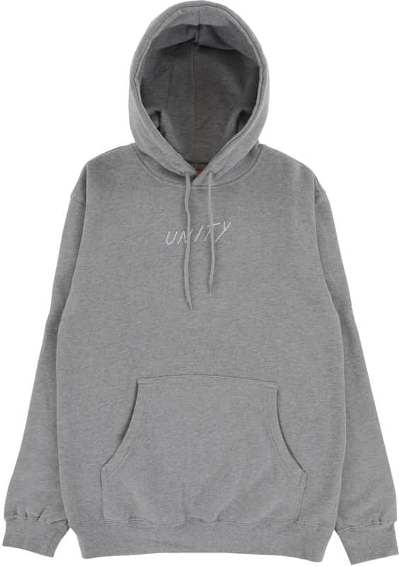 Unity Logo Emb Hoodie - heather grey | Tactics