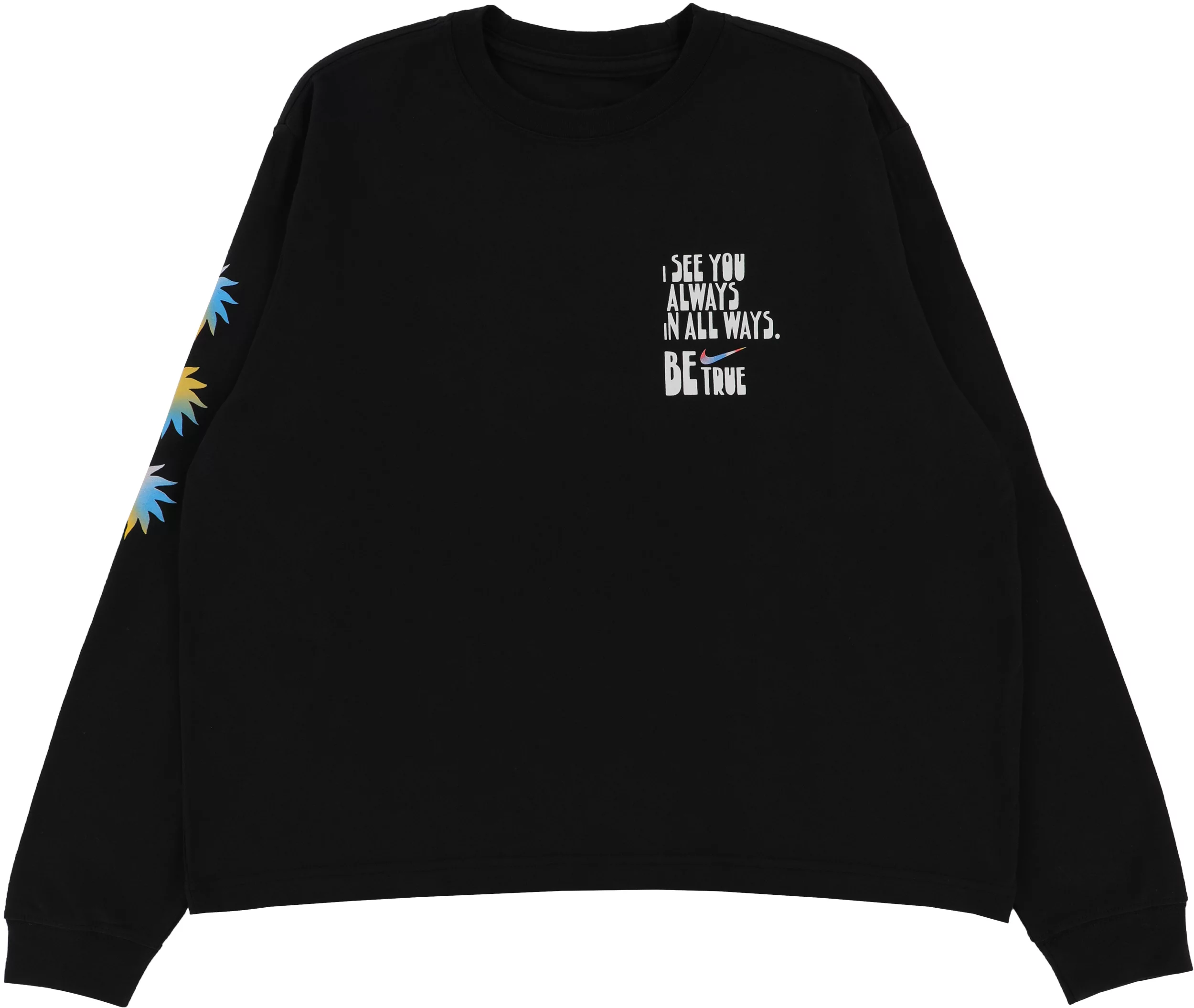 Nike SB Be True L S T Shirt black Tactics