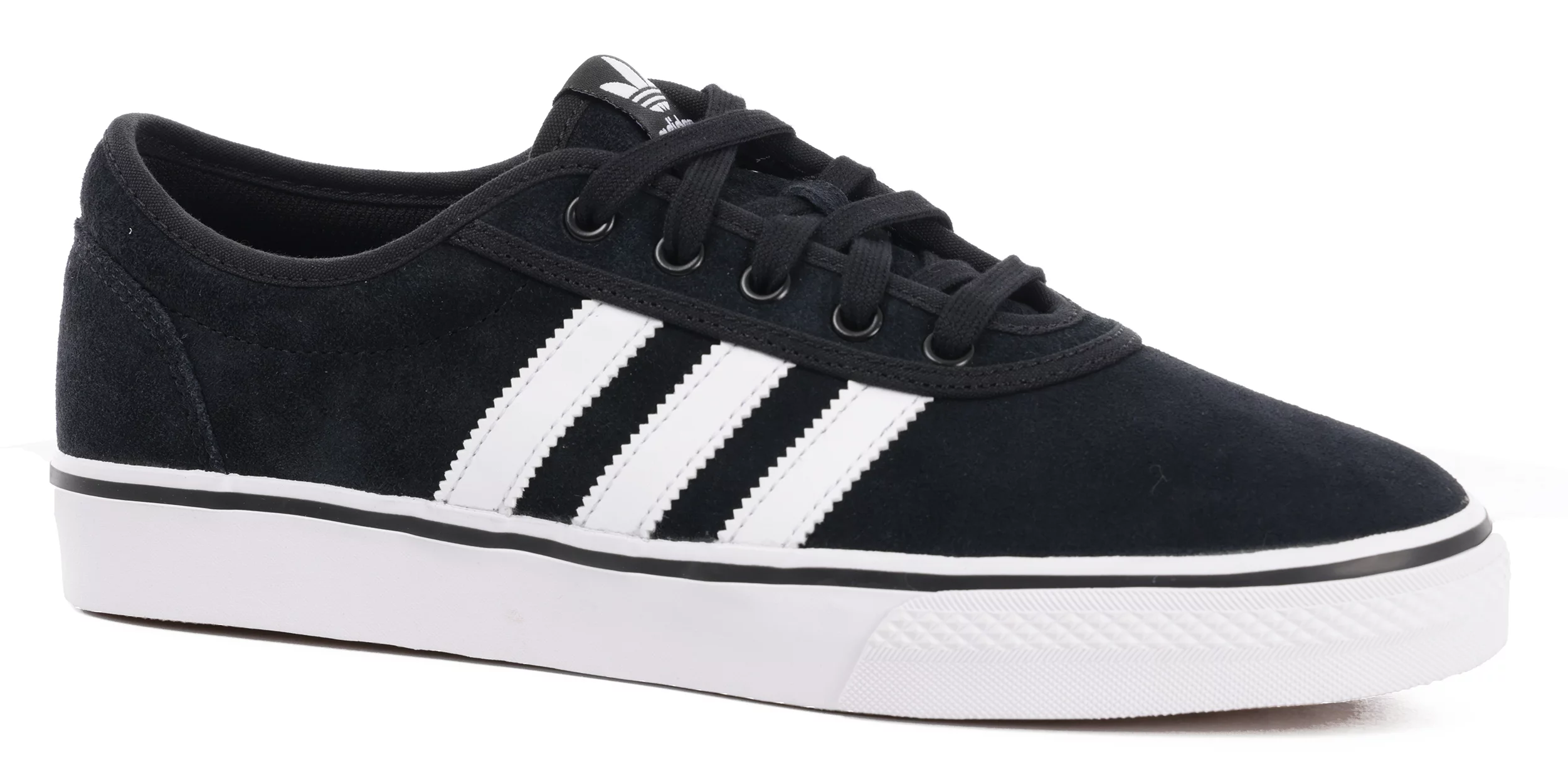 Adidas Adi Ease Skate Shoes - black/footwear white/footwear white | Tactics