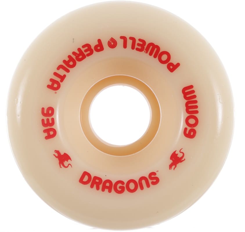 Powell Peralta Dragon Formula Rat Bones Skateboard Wheels - off white ...