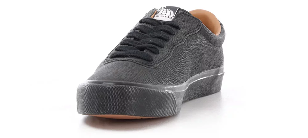 Last Resort AB VM001 - Leather Low Top Skate Shoes - black/black