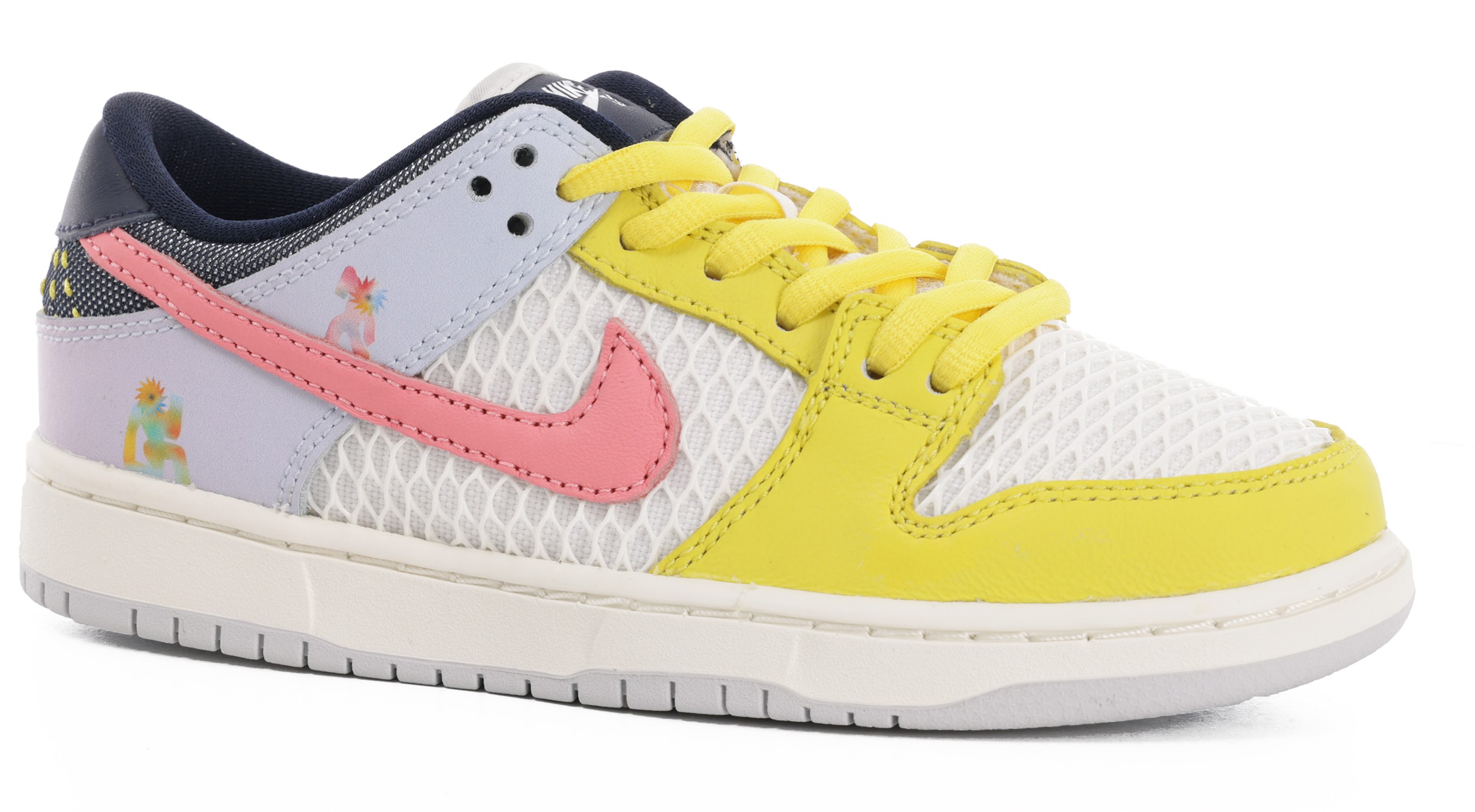 Nike SB Toddler Dunk Low Pro SB Skate Shoes - (be True) Sail/pink Gaze ...