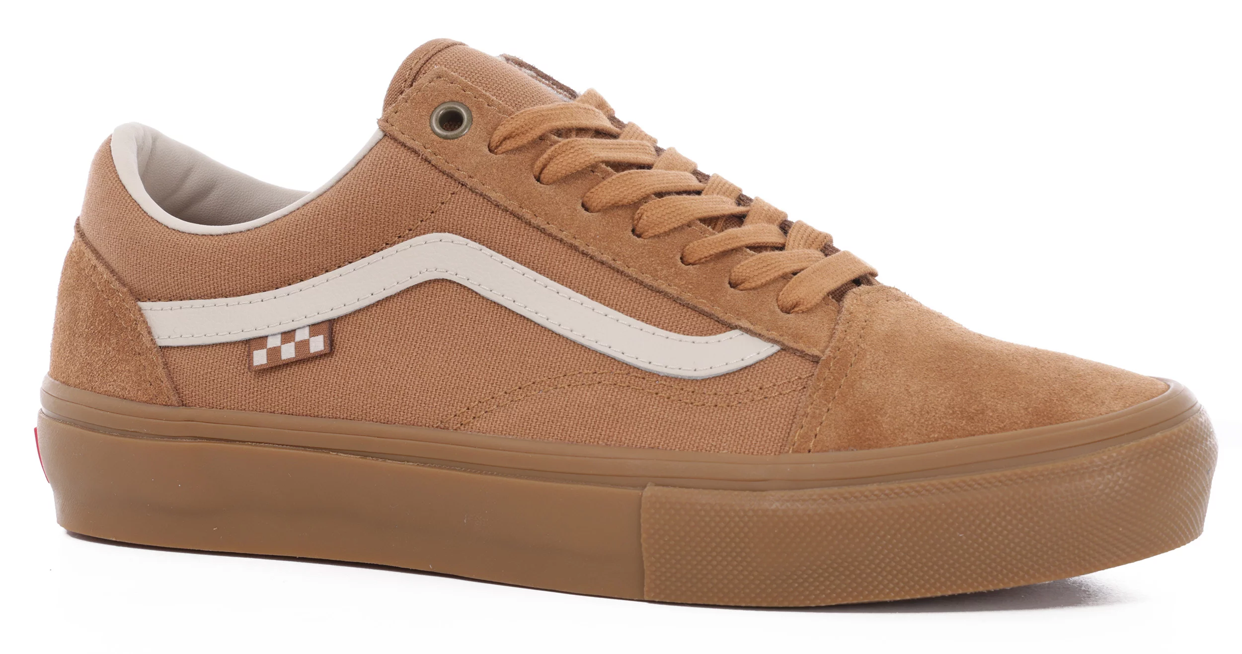 Achternaam Cusco Echt niet Vans Skate Old Skool Shoes - light brown/gum | Tactics