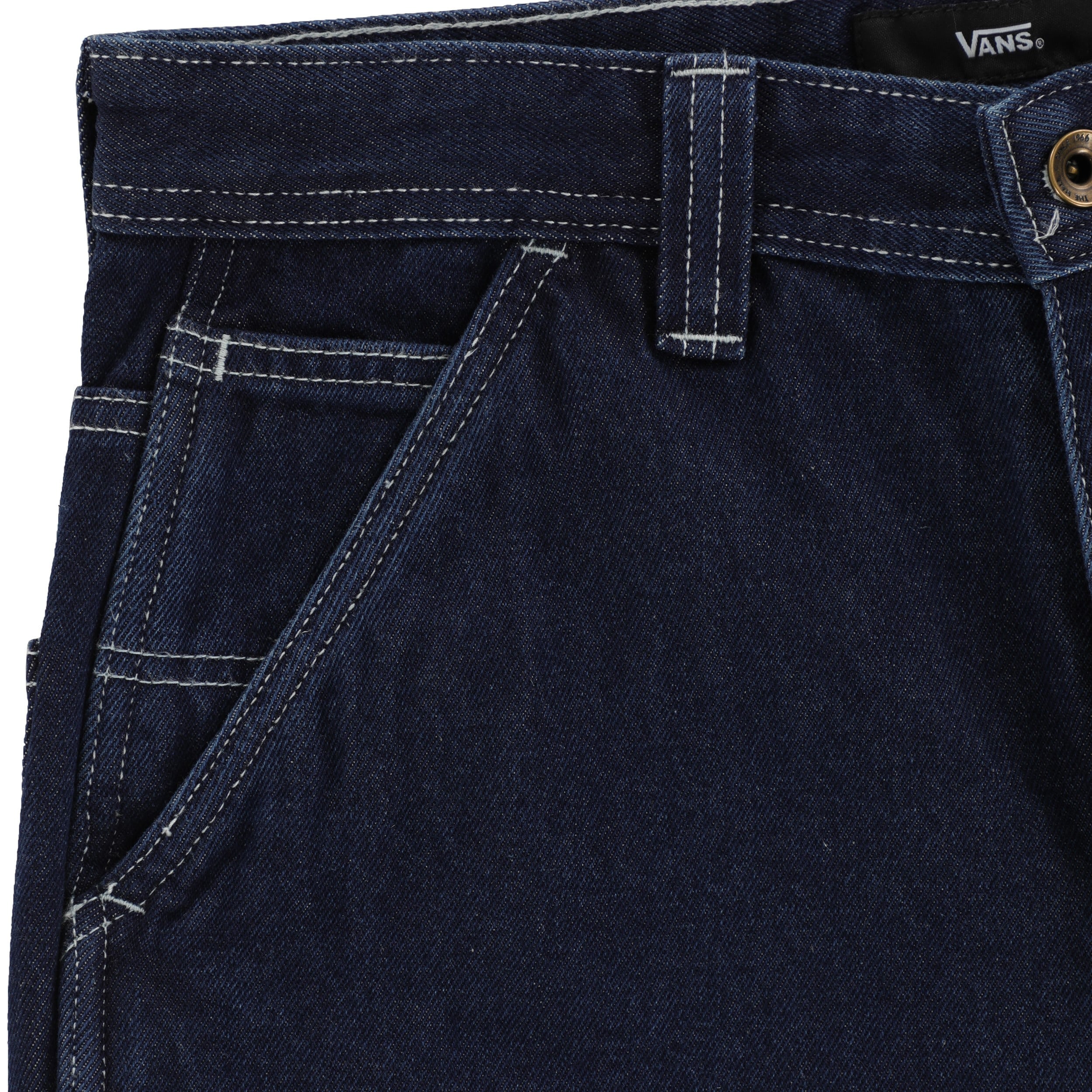 Vans Drill Chore Loose Tapered Jeans - midnight rinse | Tactics