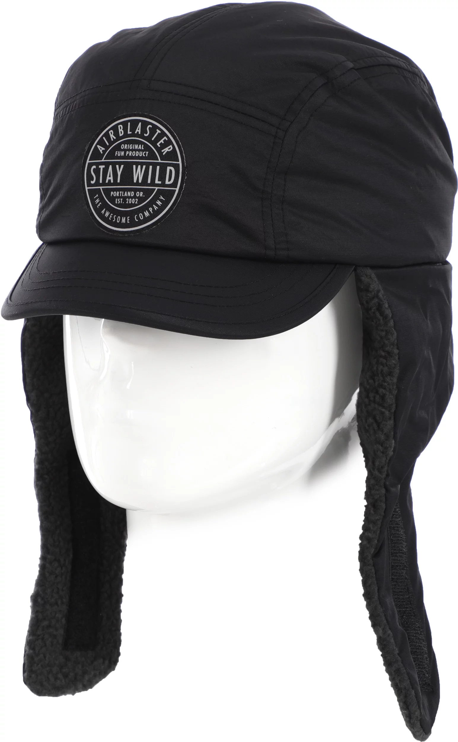 Airblaster Air Flap Cap Hat black Tactics