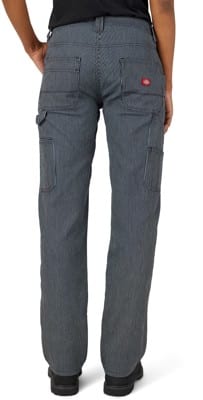 Women's FLEX Relaxed Fit Hickory Stripe Carpenter Pants - Dickies Canada