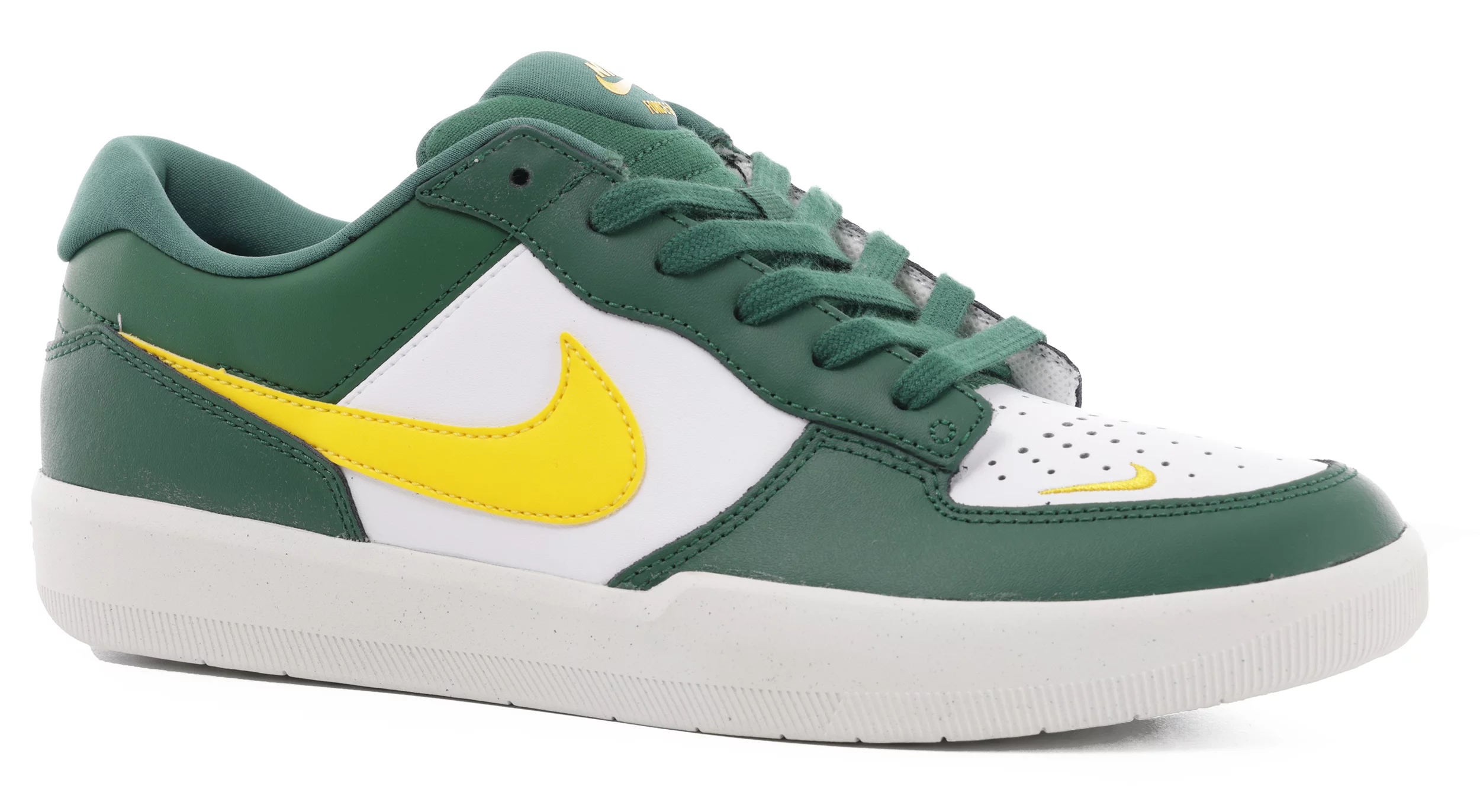 Nike SB Force PRM L Skate Shoes - gorge green/tour yellow-white Free Shipping | Tactics