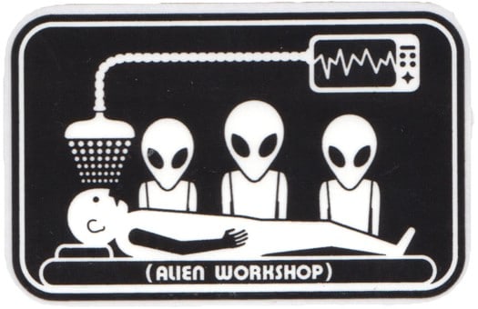 Alien Workshop Abduction Sticker - view large