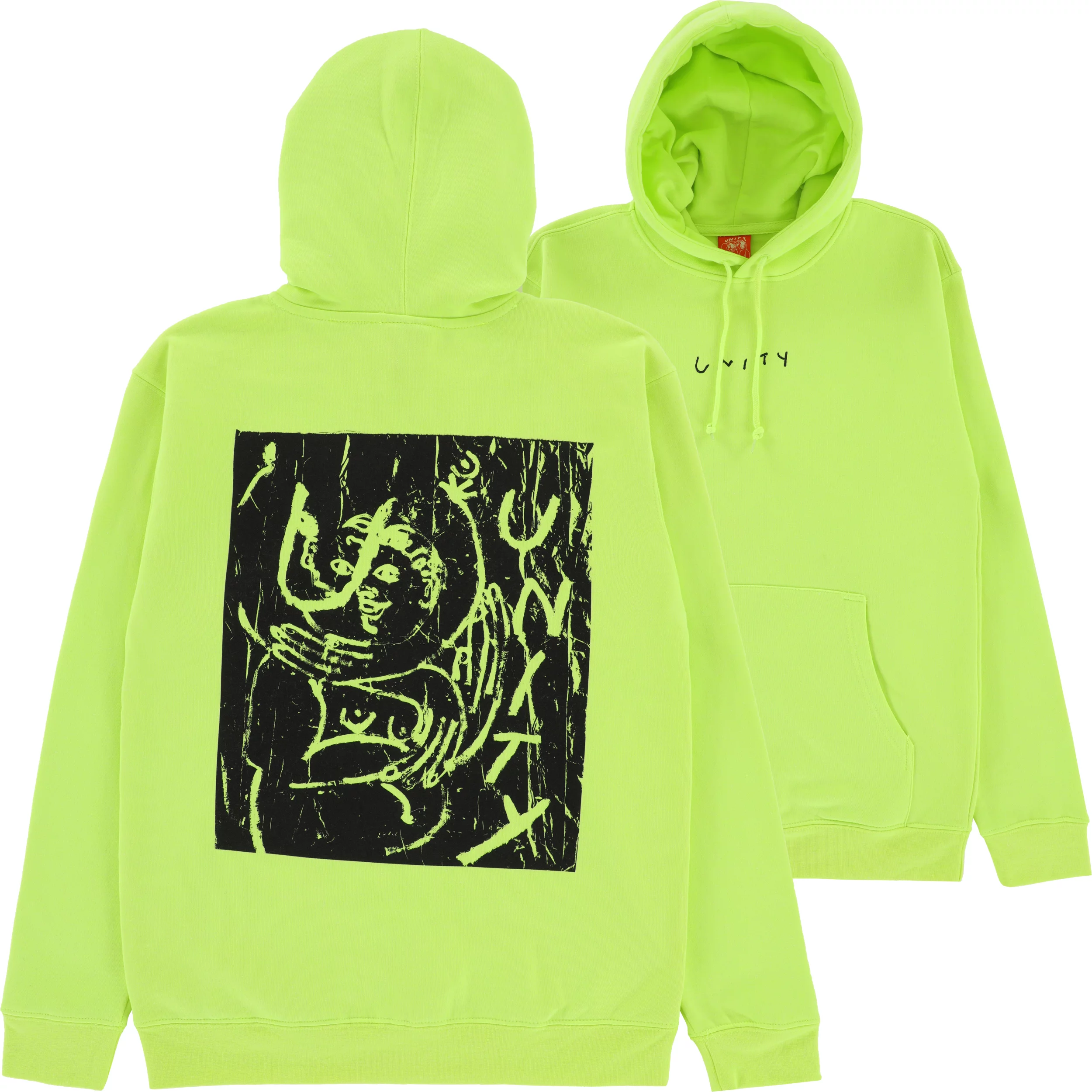 Unity Banners Hoodie - safety green | Tactics