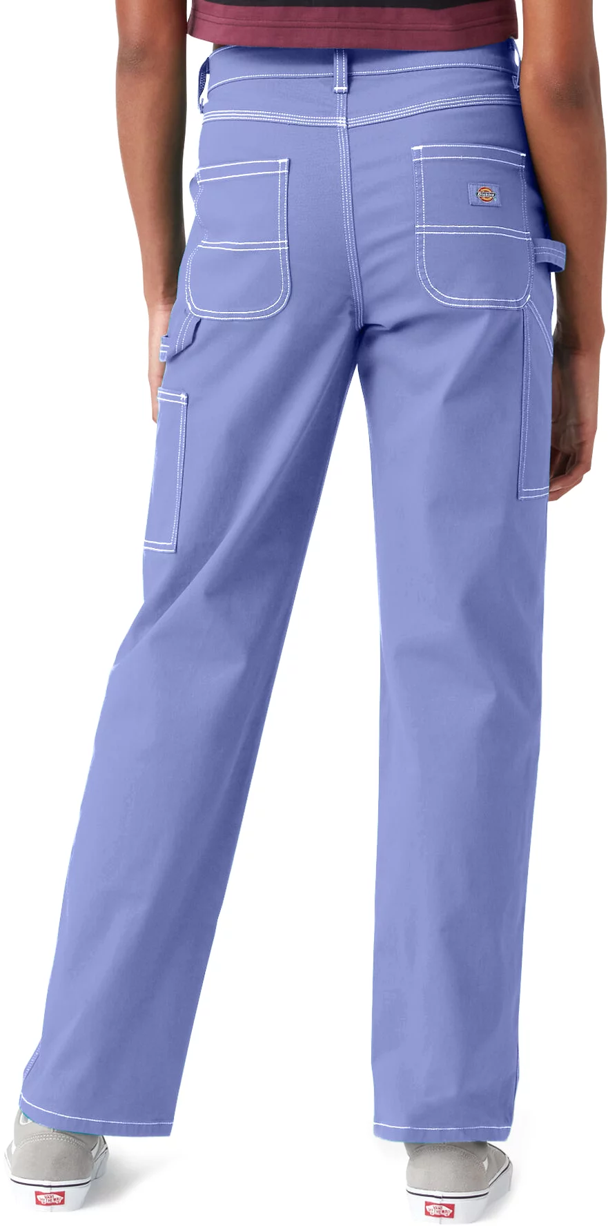 Dickies Women's Contrast Stitch Carpenter Pants - jacarand