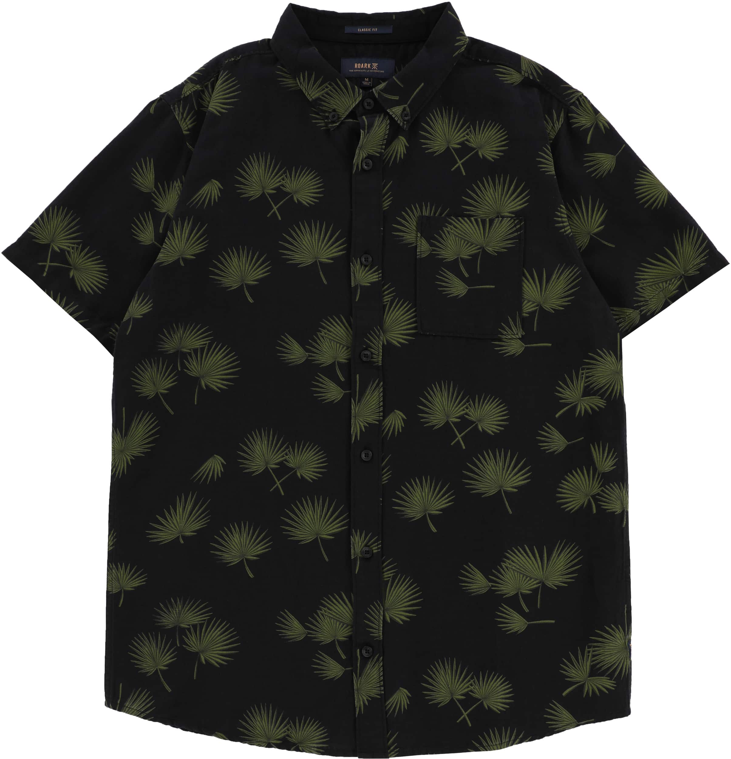 Roark Fronds Scholar S/S Shirt - black | Tactics