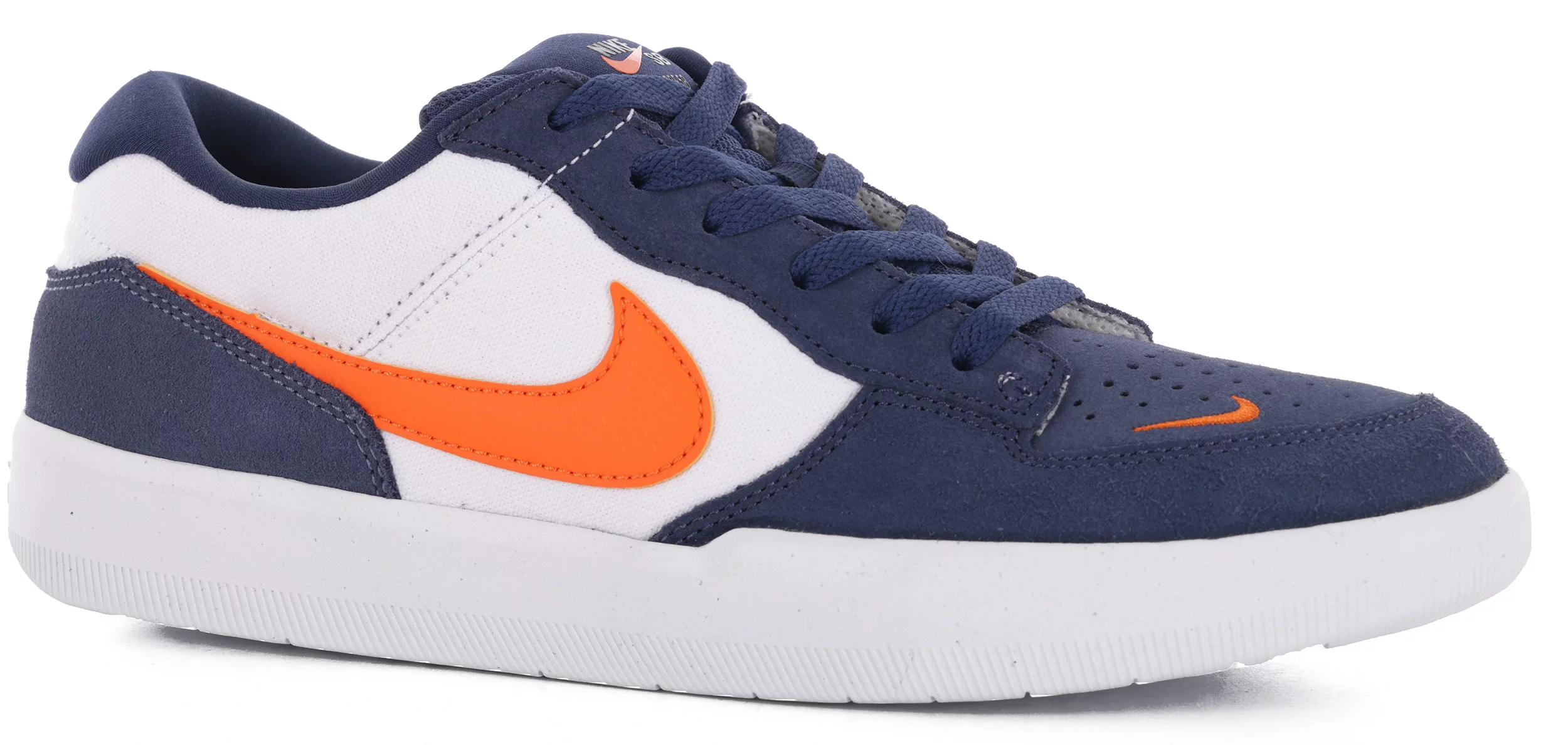 Justitie speelgoed overschreden Nike SB Force 58 Skate Shoes - midnight navy/safety orange-white - Free  Shipping | Tactics