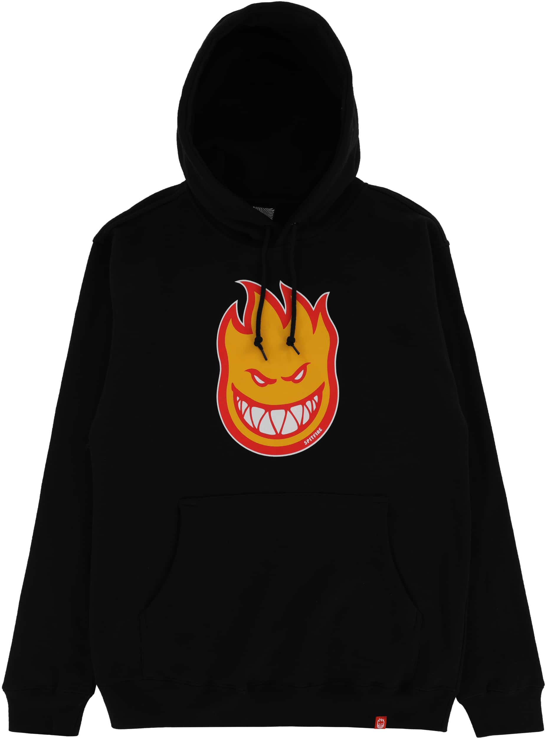 Spitfire Bighead Fill Hoodie - black/gold-red | Tactics