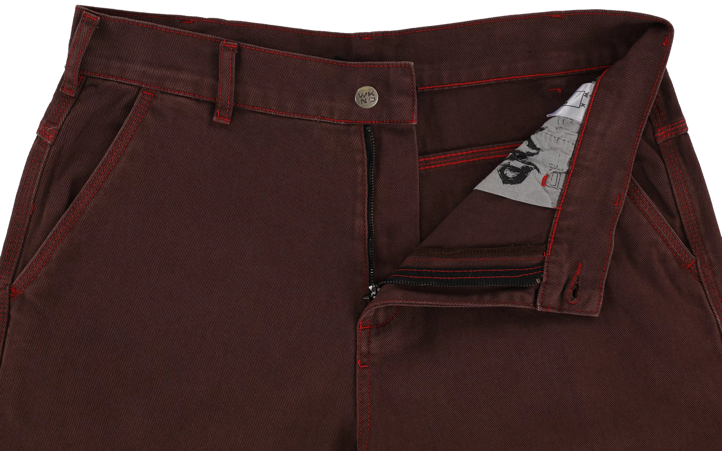 WKND Loosies Corduroy Pants - Brown