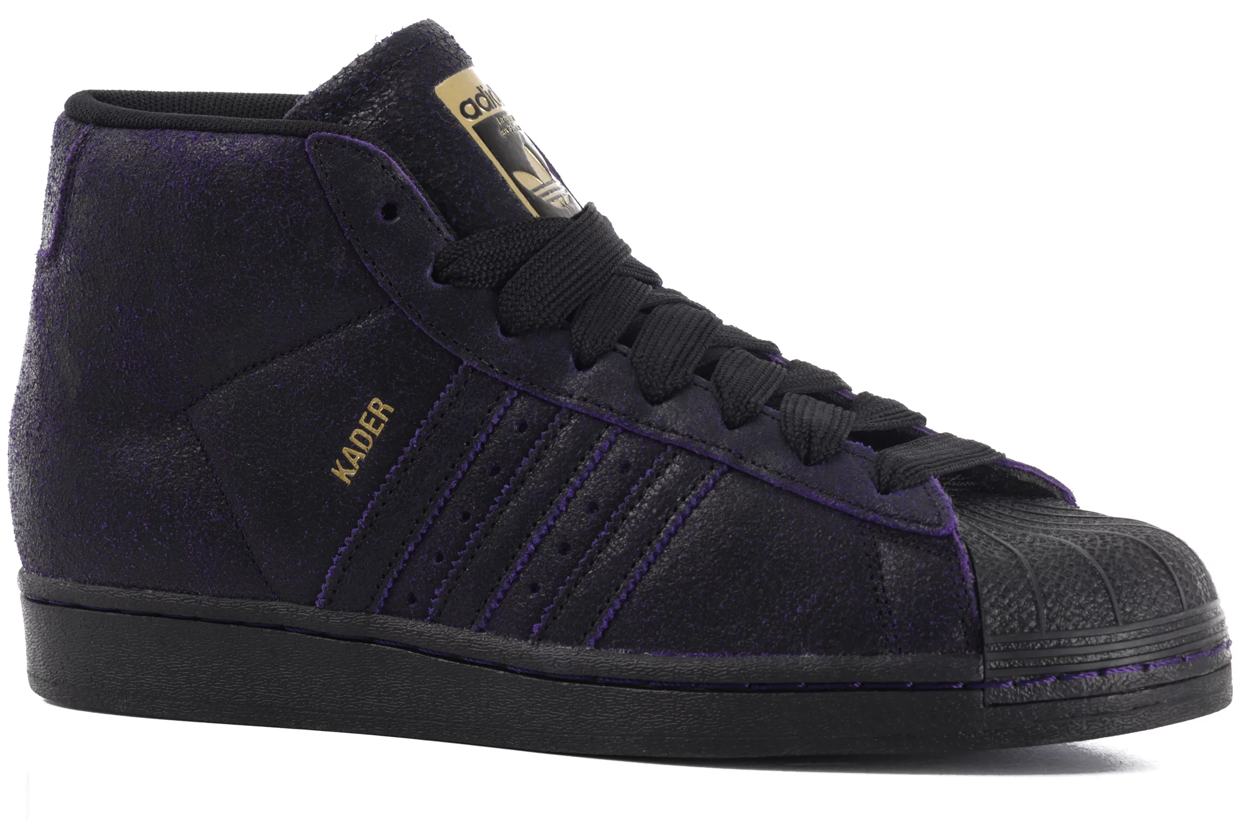 Svig Match afskaffe Adidas Pro Model ADV Skate Shoes - (kader sylla) core black/core black/dark  purple - Free Shipping | Tactics