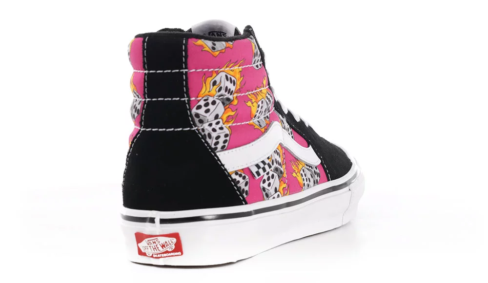 Vans Skate Sk8-Hi Shoes - fuschia fedora | Tactics