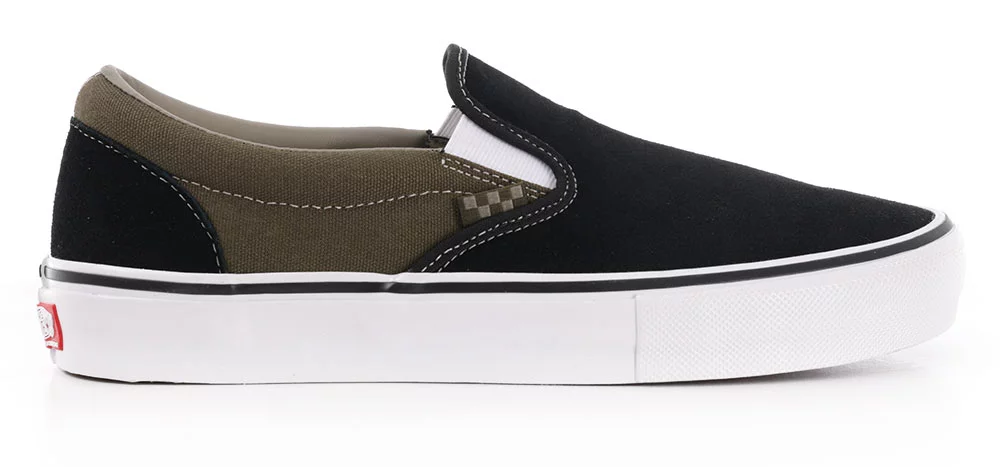 VANS SKATE SLIP ON BLACK OLIVE - KINGSWELL - Los Feliz