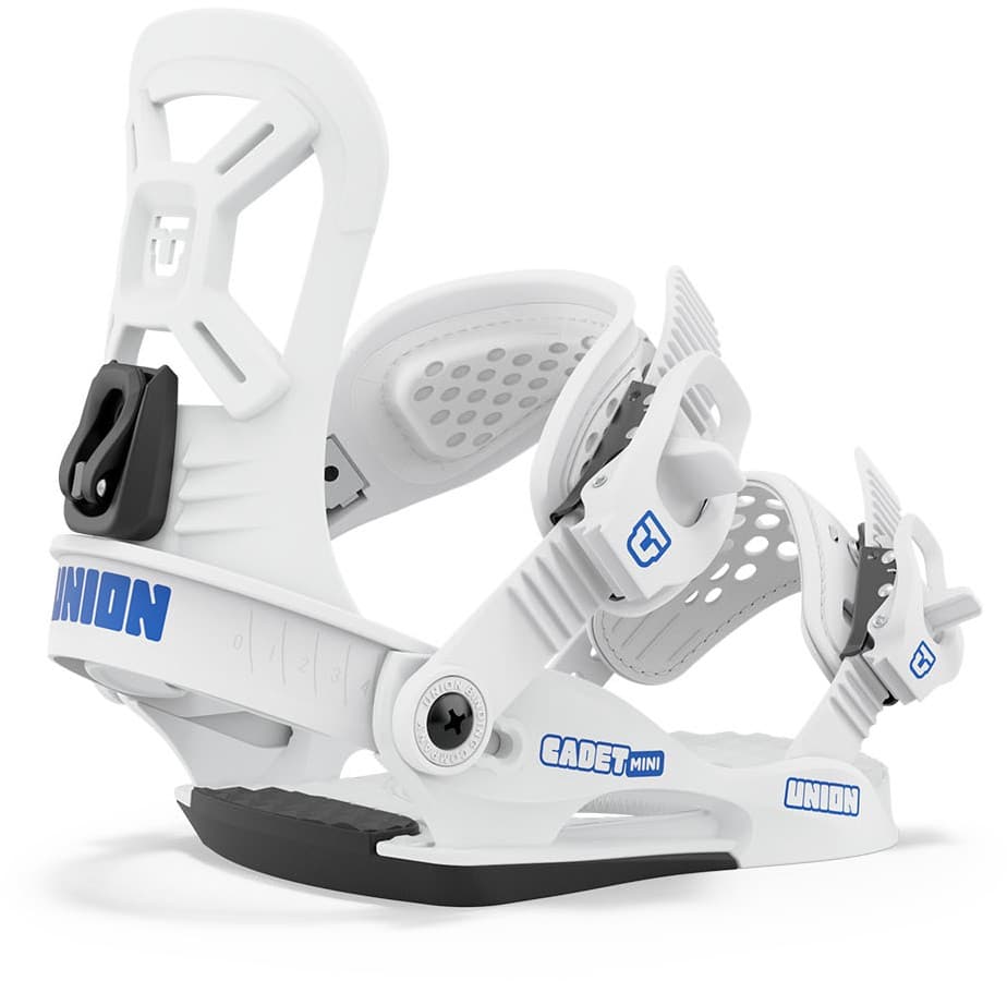 Union Cadet Mini Kids Snowboard Bindings 2024 white Free Shipping