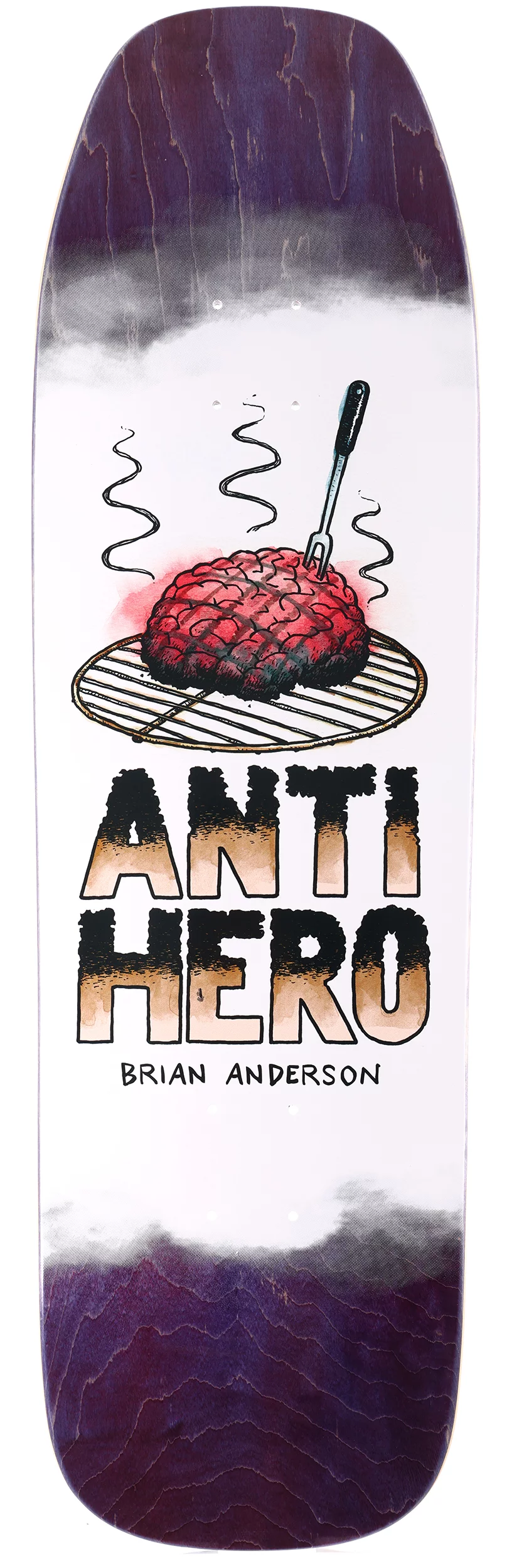 Anti-Hero Anderson Toasted Fried Cooked 9.25 BA18 Shape Skateboard