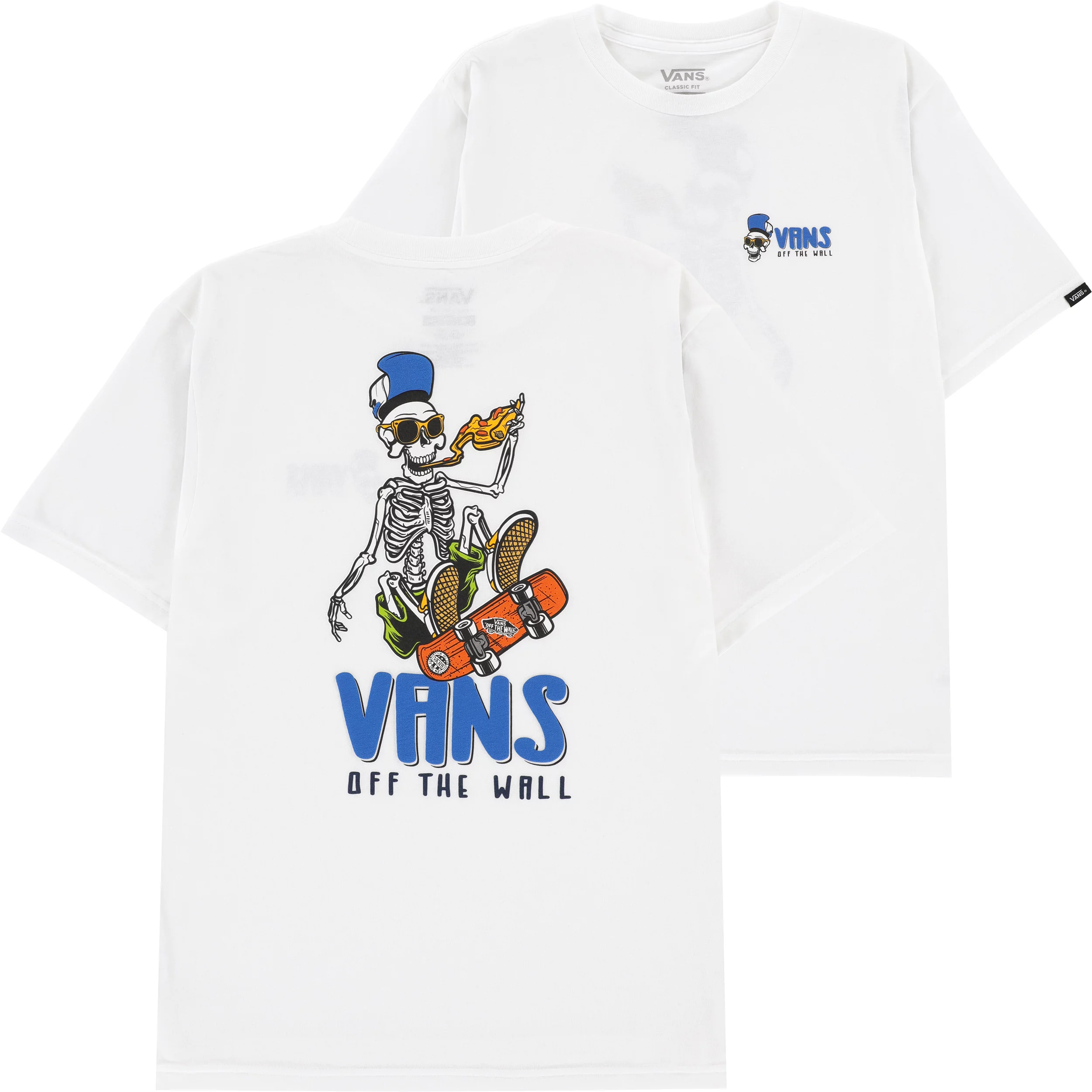 Vans Kids Skull Slice white T-Shirt Tactics - 