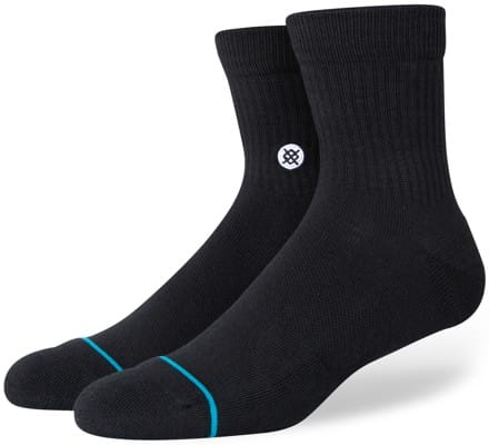 Stance Icon Quarter Sock - black - view large