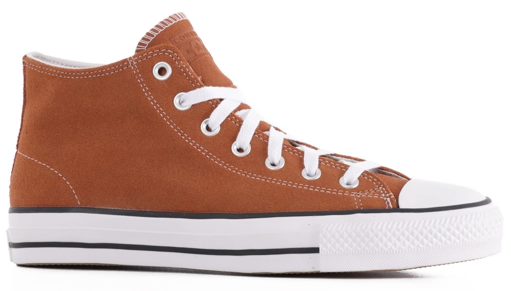 Converse Chuck Taylor All Star Pro Mid Skate Shoes - tawny owl/white ...