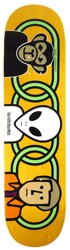 Alien Workshop Missing Link 8.5 Skateboard Deck - yellow