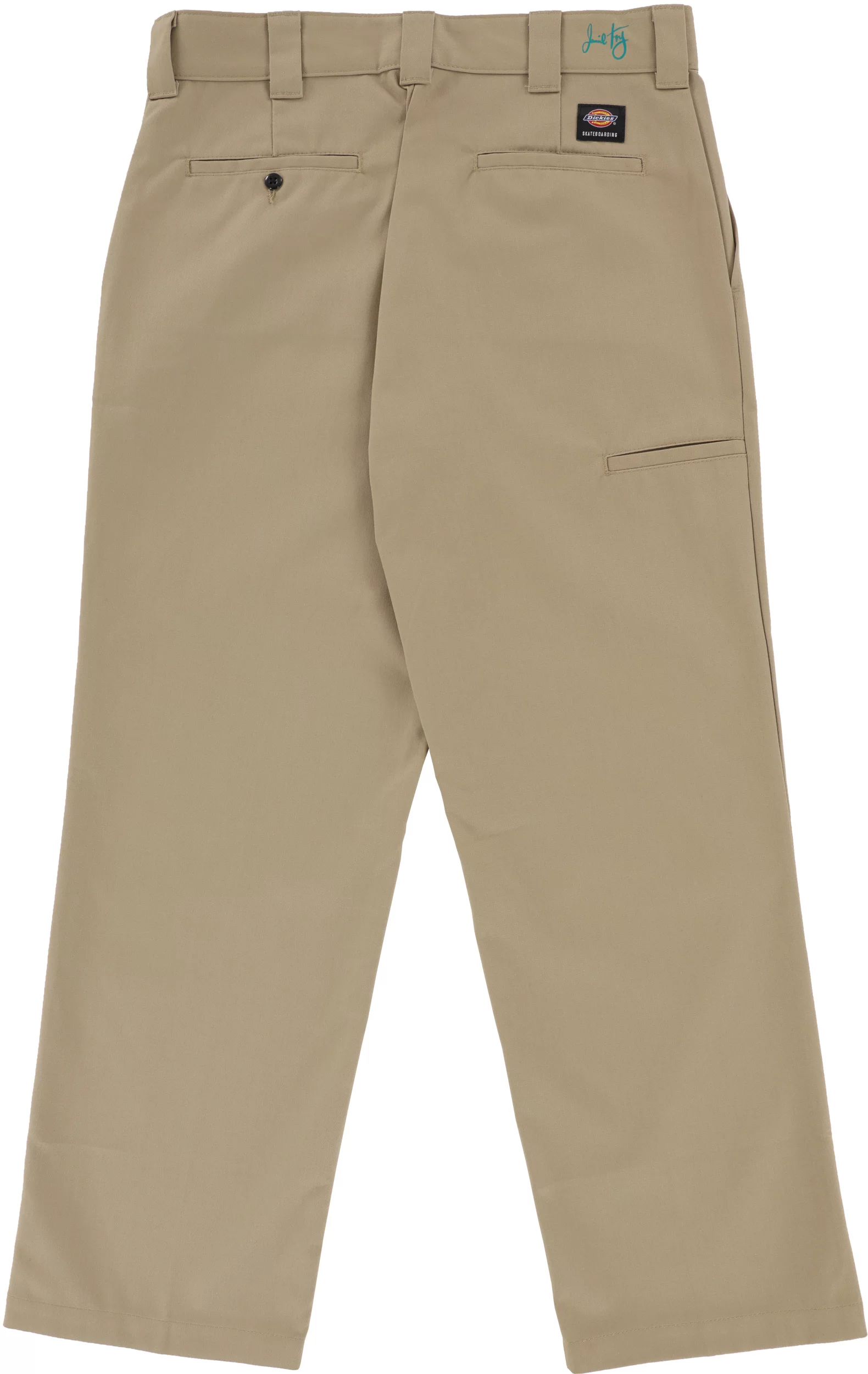 Dickies Jamie Foy Loose Straight Twill Pants - Olive Green