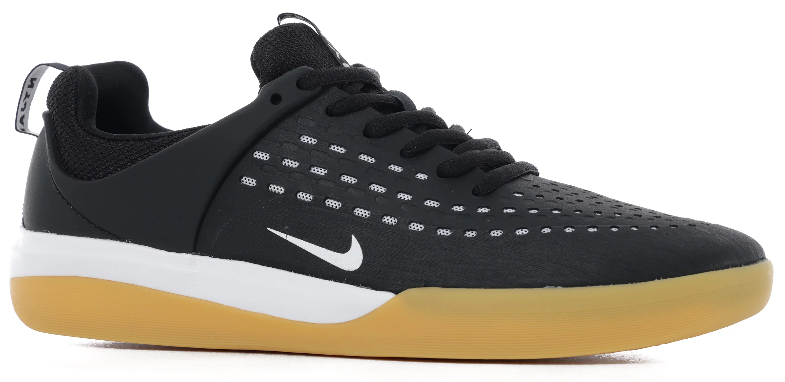 Afleiding De schuld geven Seminarie Nike SB SB Nyjah Free 3 Zoom Air Skate Shoes - black/white-black-white-gum  light brown - Free Shipping | Tactics