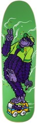 StrangeLove Grape Ape 9.75 Shaped Skateboard Deck - green dipped